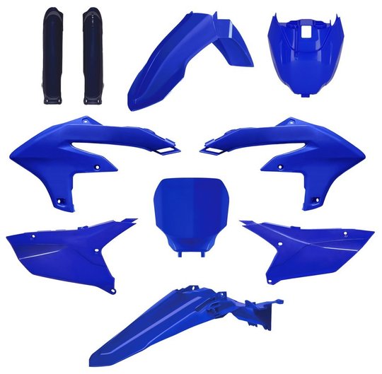 Пластик Polisport MX kit - Yamaha (23-) (Blue/Black), Yamaha