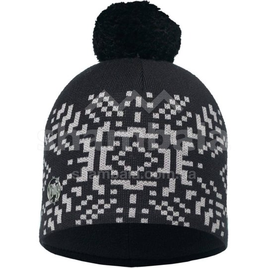 KNITTED & POLAR HAT WHISTLER black, One Size, Шапка, Синтетичний