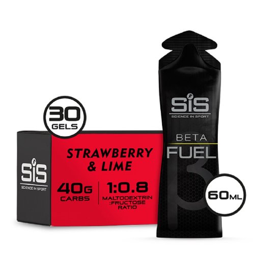 Гель SiS Beta Fuel 30x60ml Strawberry Lime