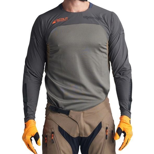 Мото джерси TLD SCOUT SE JERSEY SYSTEMS [GRAY/BEETLE] SM