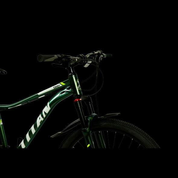 Купити Велосипед Titan Candy 27.5" 15" Зелений-Білий з доставкою по Україні