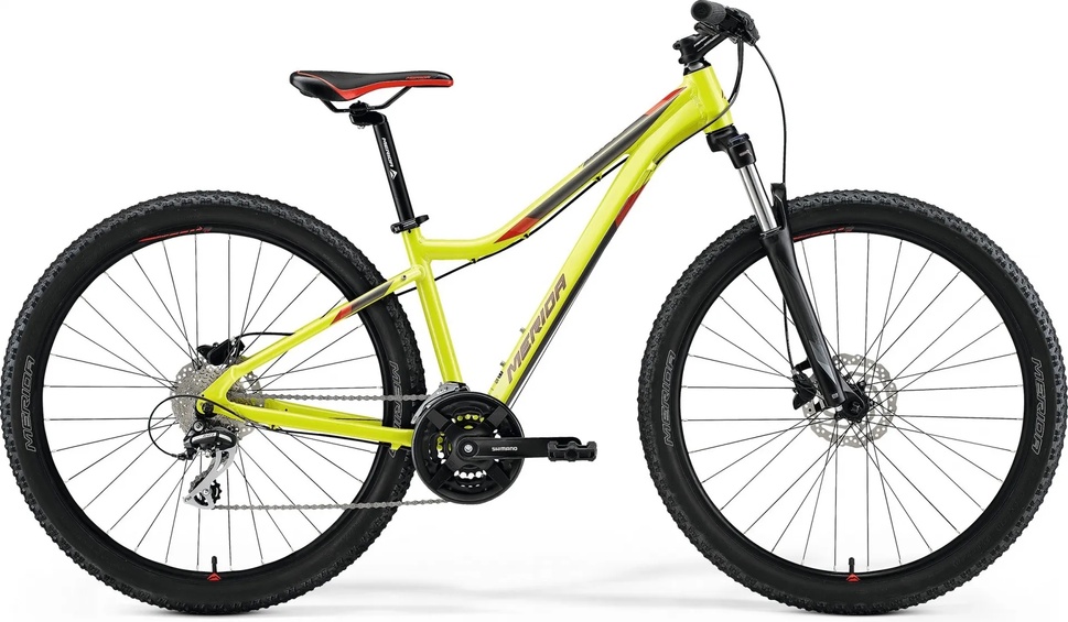 Купити Велосипед гірський 27.5" Merida MATTS 7.20 (2022) lime з доставкою по Україні