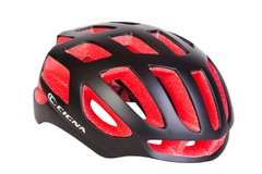 Купити Шлем велосипедный СIGNA TT-4 чёрно-белый (чёрно-красный) з доставкою по Україні