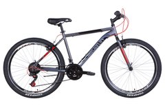 Купити Велосипед 26" Discovery ATTACK 2021 (графитовый с красным) з доставкою по Україні