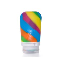 Силиконовая бутылочка Humangear GoToob + Medium Rainbow
