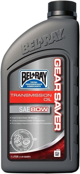 Олія трансмісійна Bel-Ray Gear Saver Trans Fluid (1л), 80w