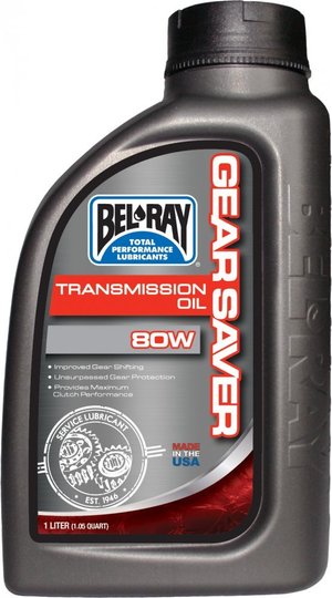 Масло трансмісійне Bel-Ray Gear Saver Trans (1л), 80w
