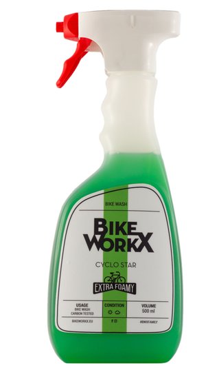 Купить Очиститель BikeWorkX Cyclo Star спрей 500 мл с доставкой по Украине