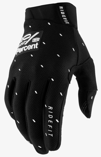 Перчатки Ride 100% RIDEFIT Glove (Slasher Black), L (10), L