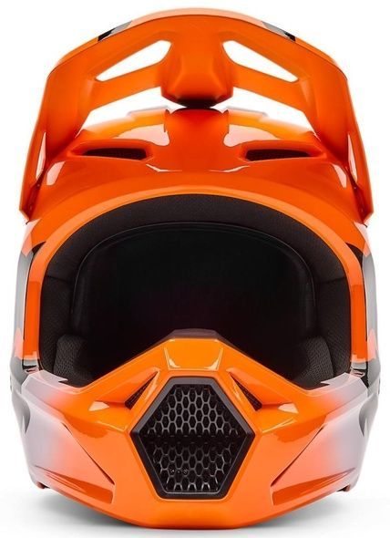 Шолом FOX YTH V1 Helmet - SHIELD (Flo Orange), YS