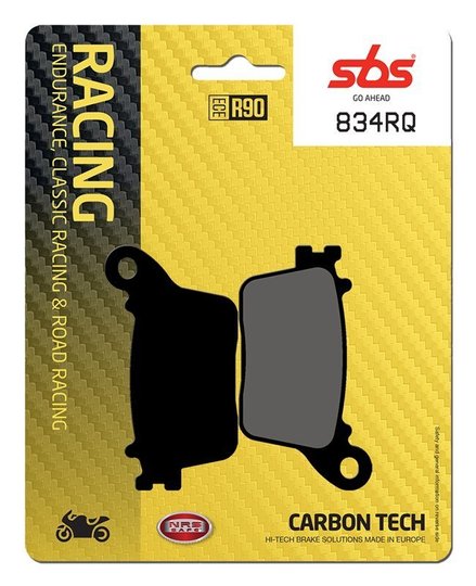 Гальмівні колодки SBS Racing Brake Pads, Carbon Tech (657RQ)