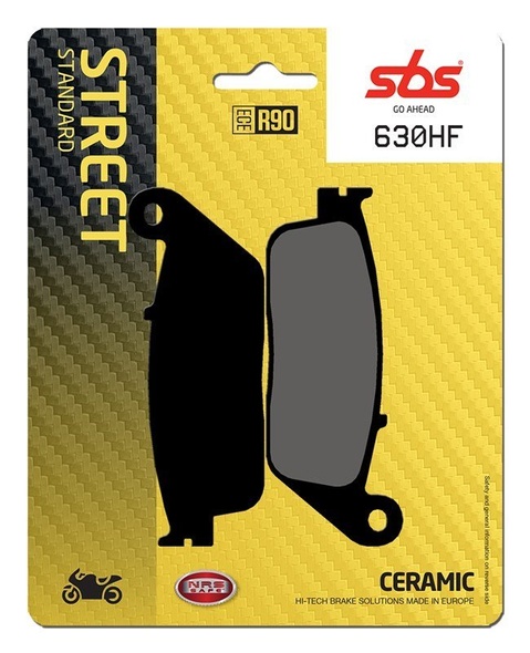 Колодки гальмівні SBS Standard Brake Pads, Ceramic (920HF)