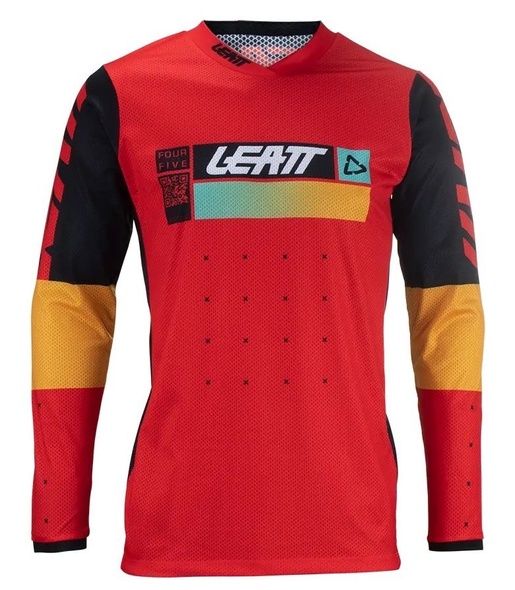Джерсі LEATT Jersey Moto 4.5 Lite (Red), M (5024080461), M