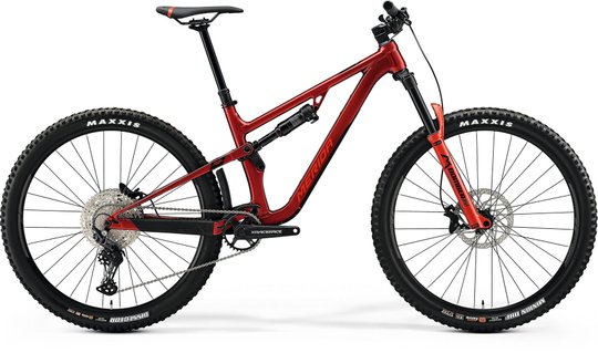 Купить Велосипед Merida ONE-FORTY 500, L, SILK DARK STRAWBERRY(RED/BLK) с доставкой по Украине
