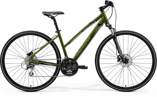 Купити Велосипед Merida 2021 Crossway 20-D, XS LADY 42L, MOSS GRREN (SIR-GRN / BLACK) з доставкою по Україні