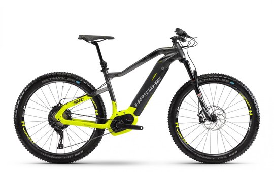 Купити Електровелосипед Haibike SDURO HardSeven 9.0 500Wh 27,5", рама L, титан-чорно-жовтий, 2018 з доставкою по Україні