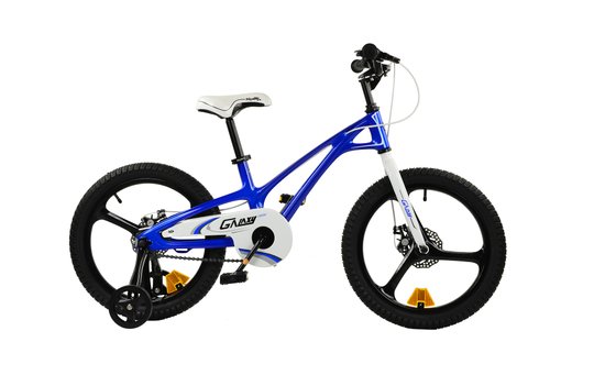 Купить Велосипед RoyalBaby GALAXY FLEET PLUS MG 18", OFFICIAL UA, синий с доставкой по Украине