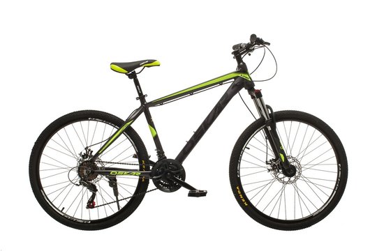 Купити Велосипед Oskar 26"M124 сіро-жовтий (26-m124-gr+ye) з доставкою по Україні