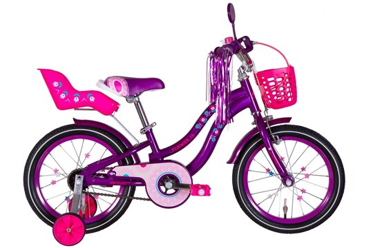 Купить Велосипед 16" Formula FLOWER PREMIUM 2022 (фиолетовый) с доставкой по Украине