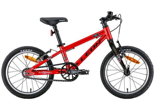 Купити Велосипед 16" Leon GO Vbr 2022 червоний з чорним з доставкою по Україні