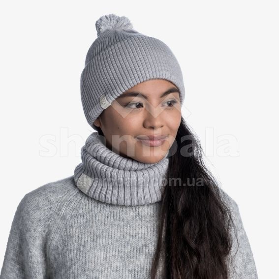 Шапка Buff Merino Wool Hat Tim, Light Grey (BU 126463.933.10.00)