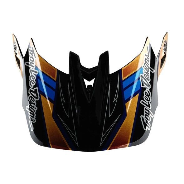 Купити Вело шолом TLD D4 COMPOSITE HELMET; ROYALTY [BLACK/GOLD] XL з доставкою по Україні