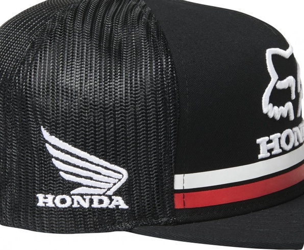 Кепка FOX HONDA SNAPBACK HAT (Black), One Size, One Size