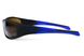 Окуляри поляризаційні BluWater Daytona-3 Polarized (brown) коричневі з синіми дужками