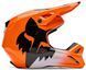 Шолом FOX YTH V1 Helmet - SHIELD (Flo Orange), YS