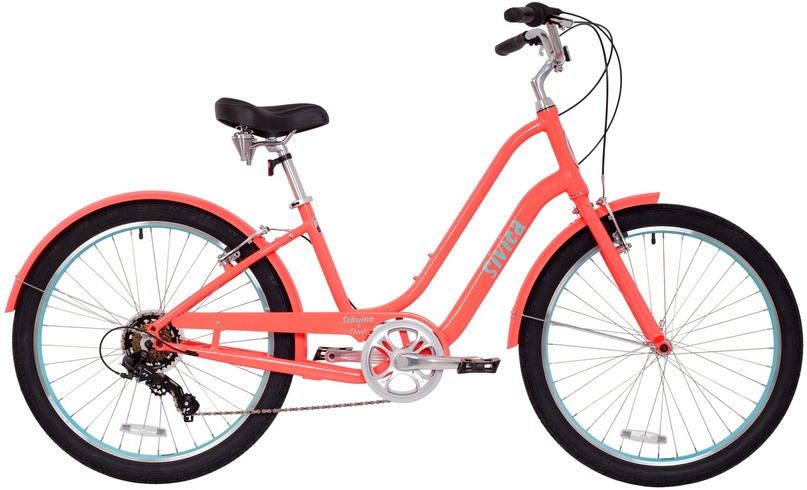 Купити Велосипед 26" Schwinn SIVICA 7 Women 2023 корал з доставкою по Україні