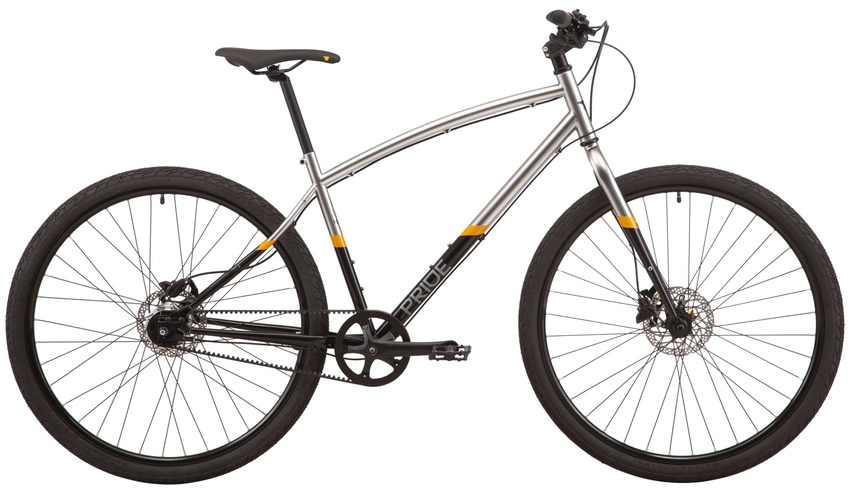 Купить Велосипед 28" Pride ROCKSTEADY 8.3 рама - M 2022 черно-серый с доставкой по Украине