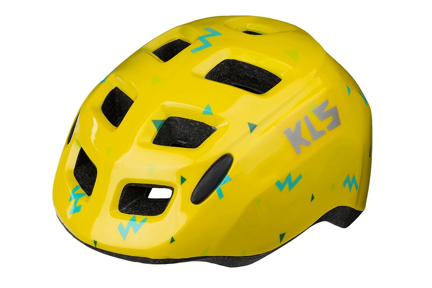 Купить Шлем KLS Zigzag детский желтый S (50-55 cм) с доставкой по Украине