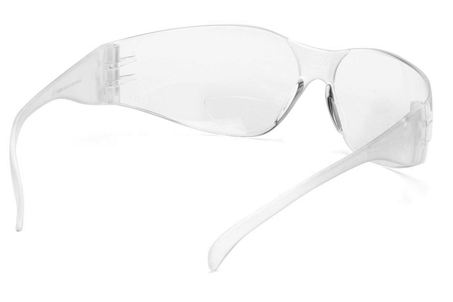 Бифокальные защитные очки Pyramex Intruder Bifocal (+1.5) (clear) прозрачные