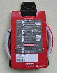 Купити Набір обплетень та тросів Ashima Action (Red), Gear Ø1.2 mm з доставкою по Україні