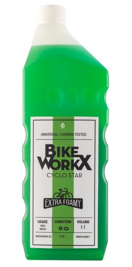 Купить Очиститель BikeWorkX Cyclo Star банка 1л с доставкой по Украине