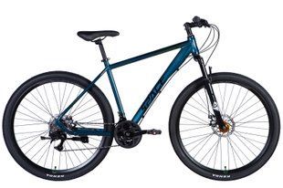Купити Велосипед AL 29" SPACE-038 DD тріскачка 24 (бірюзовий) L (170-185 см) з доставкою по Україні
