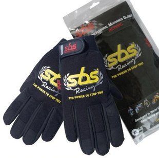 Перчатки для сервиса SBS Mechanic Glove (Black), L (10)