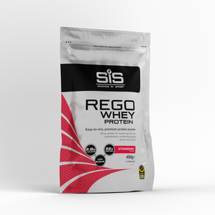 Напій відновлювальний SіS REGO Whey Protein 450g Strawberry