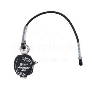 Амортизатор ривка Singing Rock Reactor 140 Rope "Y", 155 см, з 2 карабінами K355, Black/White (SR W4463X155)