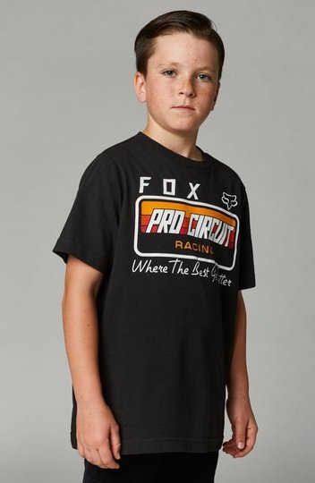 Дитяча футболка FOX YOUTH PRO CIRCUIT TEE (Black), YL