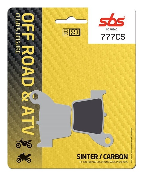 Колодки гальмівні SBS Comp Brake Pads, Carbon (671CS)