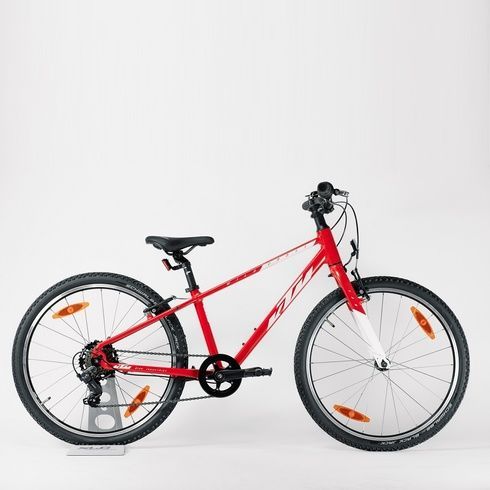 Купить Велосипед KTM WILD CROSS 24" рама 35, оранжевый (белый), 2022 с доставкой по Украине