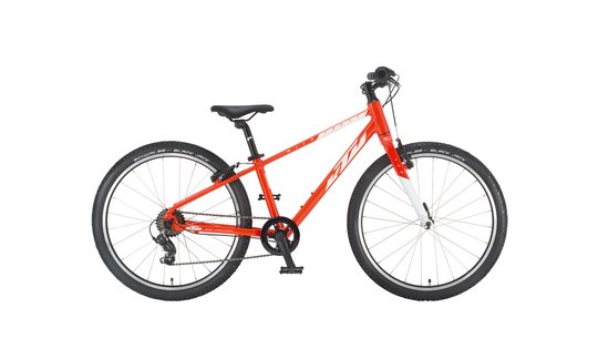 Купити Велосипед KTM WILD CROSS 24" помаранчевий (білий), 2021 з доставкою по Україні