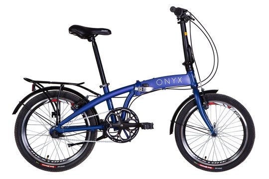 Купити Велосипед 20" Dorozhnik ONYX PH 2022 синій м з доставкою по Україні