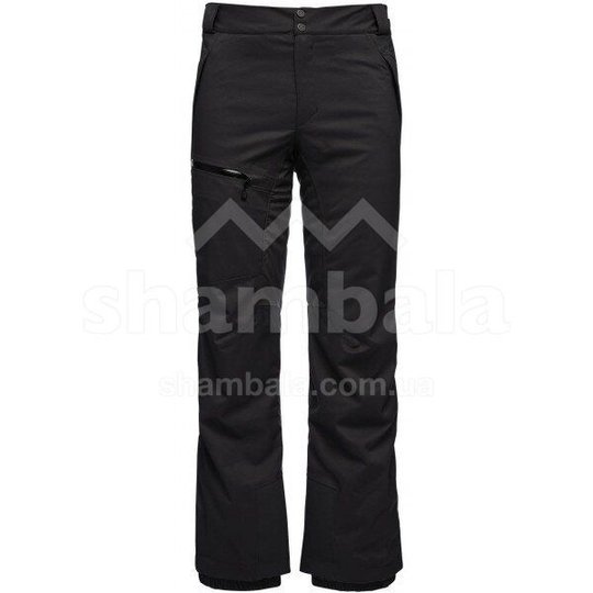 Штани чоловічі Black Diamond Boundary Line Insulated Pant, L - Black (BD 742002.0002-L), L, BD.dry™, Stretch Twill Woven with GTT Breathable Water Protection Finish (180gsm, 100% Polyester)