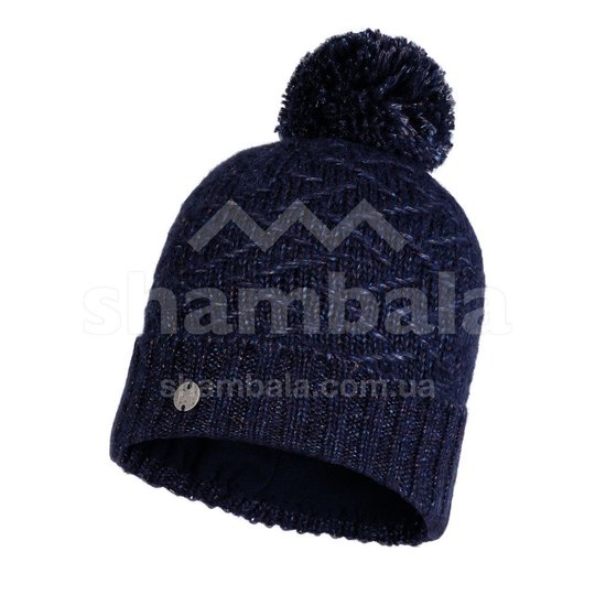 KNITTED & POLAR HAT EBBA night blue
