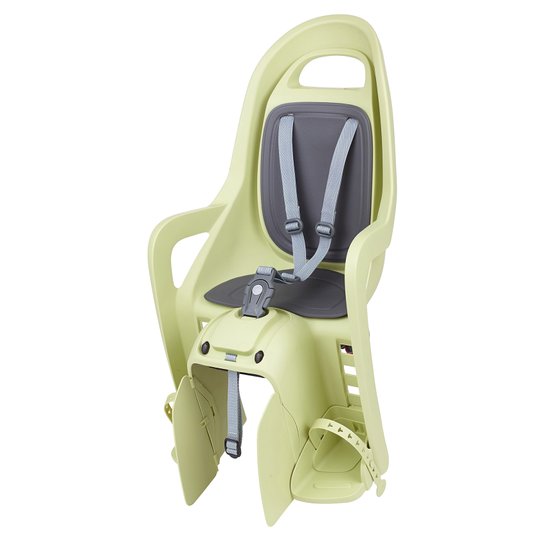Купити Дитяче крісло заднє POLISPORT Groovy Maxi CFS на багажник, 9-22 кг, світло-зелене з доставкою по Україні