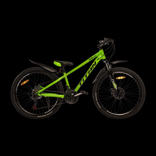 Купити Велосипед Titan APOLLO 26"13" Зелений-Чорний з доставкою по Україні