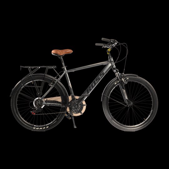 Купить Велосипед Cross Sonata 26" 19" Сірий-Чорний с доставкой по Украине