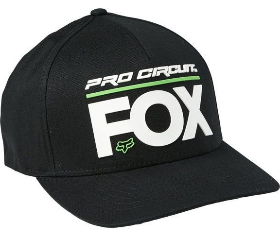 Кепка FOX PRO CIRCUIT FLEXFIT HAT (Black), S/M, L/XL